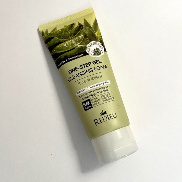 New Sealed Korean WELCOS REDIEU One-Step Gel Cleansing Foam Aloe 150ml K-Beauty - Picture 1 of 3